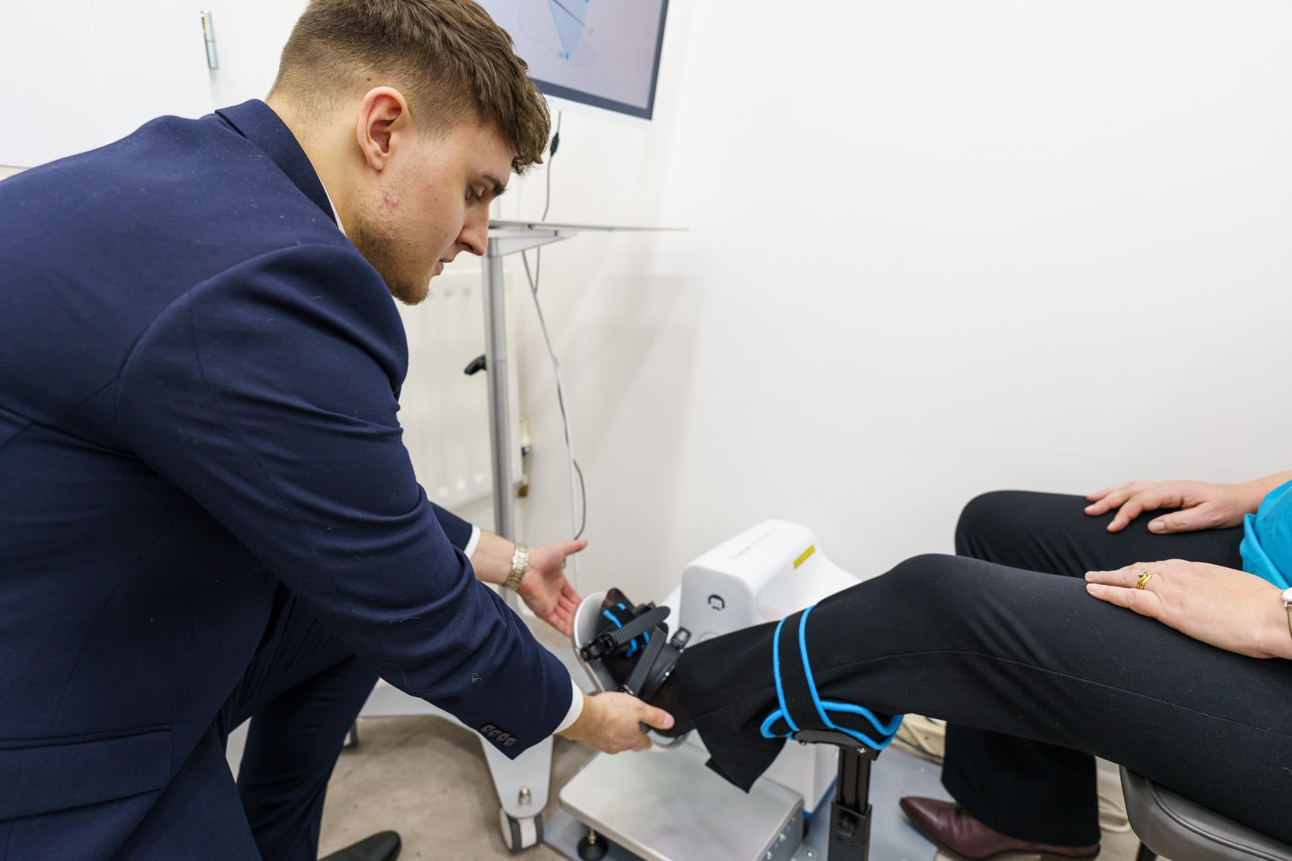 Ankle rehabilitation and follow-up assessment